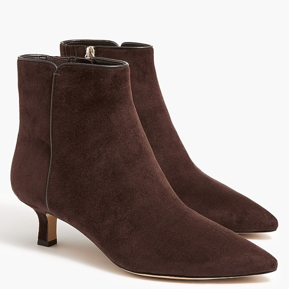 J Crew TAN Pointy-toe boots CA778
